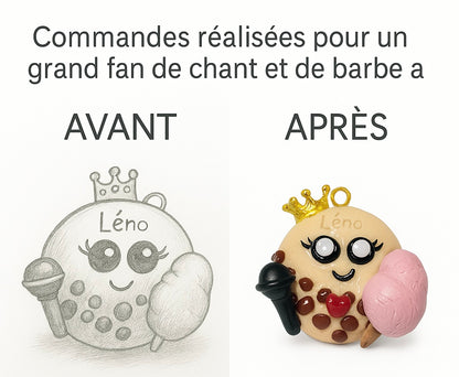 Galet cookie 100% personnalisé